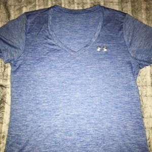 Under Armor Light blue dry fit tee